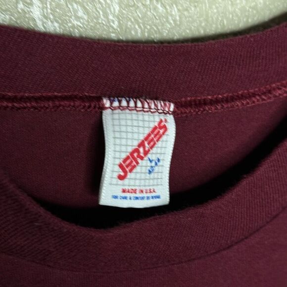 VTG 90’s Funny BEER SECURITY Graphic Shirt Single Stich Made In USA Large - Picture 6 of 6